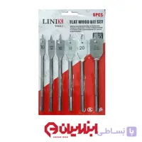 مجموعه 6 عددی مته برگی LINIX