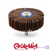 سنباده چتری قطر ۸۰ میلی متر – پهنای 20 میلی متر – مش ۱۲۰ – شافت ۶