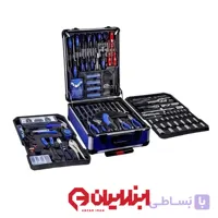جعبه ابزار چمدانی ۱۸۷ پارچه باس مدل BOX-187