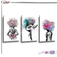 تابلو سه تکه مدرن L0279
