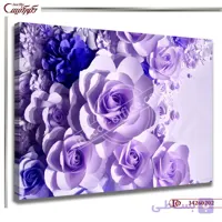 تابلو گل سه بعدی R0202