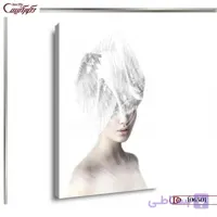 تابلو دیواری چهره مدرن R6501