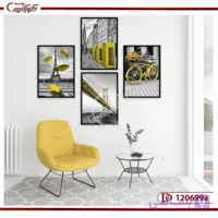 تابلو پازلی دکوراتیو پاریس K120699