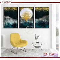 تابلو سه تکه مدرن طرح طبیعت L220512