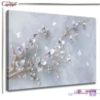 تابلو دکوراتیو گل سه بعدی R3018