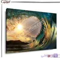 تابلو دکوراتیو منظره دریا R6377