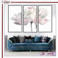 تابلو سه تکه گل L120474