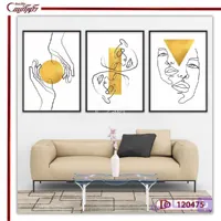 تابلو مینیمال چهره مدرن L120475