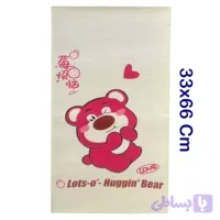 دیوارپوش فومی کودک طرح خرس هوگین پشت چسبدار کد HUG117 ابعاد 33 در 66
