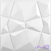 دیوارپوش سه بعدی پلیمری کد 002 طرح الماس ABS