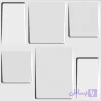 دیوارپوش سه بعدی پلیمری کد 010 طرح صخره ABS