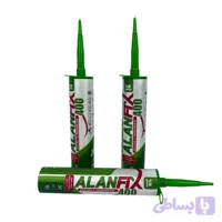 ماستیک و درزگیر اکریلیک سیلیکونایزد 18% آلانفیکس 400 (کارتنی)