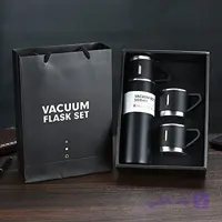 فلاسک سه کاپ کادویی VACUUM FLASK SET 500 ML