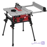اره میزی 254 میلیمتر با میز آلومینیومی و پایه جمع شونده TS-254SP