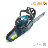 اره زنجیری بنزینی تیغه 50 سانت باس