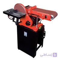دستگاه سنباده نواری و دیسکی 230 میلیمتر پایه دار BDS-230