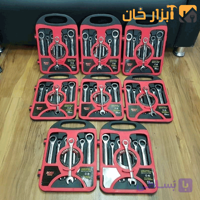 مجموعه آچار جغجغه ای باس