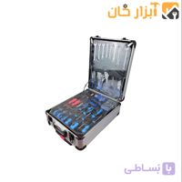 جعبه بکس و ابزار ۱۸۷ عددی چمدانی اینتیمکس