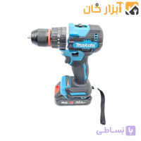 دریل شارژی چکشی ۳۶ ولت براشلس طرح ماکیتا
