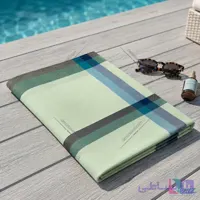 حوله استخری نخی یزدی پارسه رنگ سبز آبی