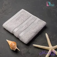 حوله دستی ریور رنگ طوسی روشن