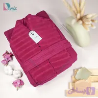 حوله تن پوش کلارا رنگ سرخابی مات