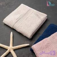 حوله دستی والری رنگ استخونی