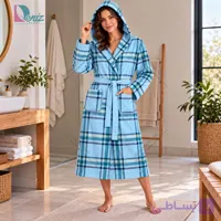 حوله تن پوش نخی یزدی پارسه رنگ شیری