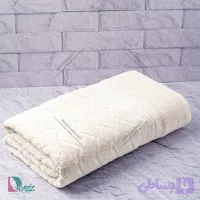 حوله حمامی طرح البروس رنگ شیری