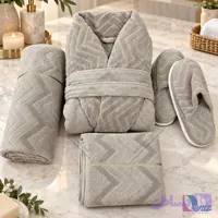 حوله ست یک نفره مارینا رنگ سدری