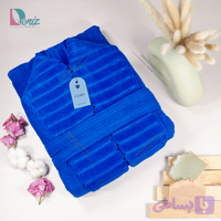 حوله تن پوش کلارا رنگ کاربنی