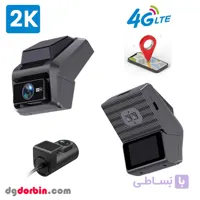دوربین خودرو سیم کارت خور دو دوربین 2K مدل M7