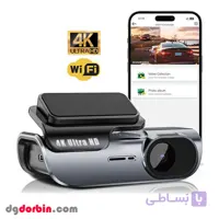 دوربین ثبت وقایع خودرو WiFi تک لنز 4K مدل K302s