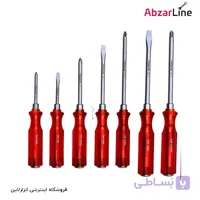 مجموعه 7 عددی پیچ گوشتی ضربه خور توسن مدل T4865-SB7