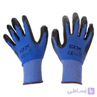 دستکش ایمنی کف مواد نیتریل او ایکس مدل 4121 سایز XL