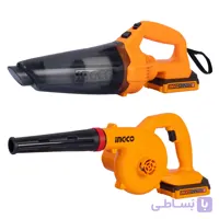 مجموعه ۲ عددی دمنده مکنده و جارو شارژی 20 ولت اینکو مدل COSLI240998