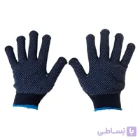 دستکش نخی دورو خالدار پاکستانی