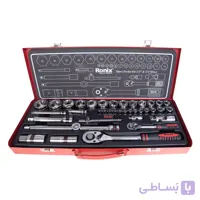 مجموعه 38 عددی آچار بکس و سری بکس رونیکس مدل RH-2638