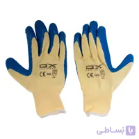 دستکش ایمنی ضد برش او ایکس سایز XL رنگ آبی کرم
