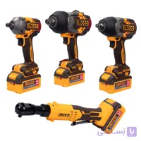مجموعه 4 عددی ابزار شارژی 20 ولت اینکو مدل COSLI250783