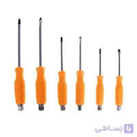 مجموعه 6 عددی پیچ گوشتی ضربه خور اینکو مدل HSGTDC180601