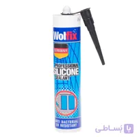 چسب سیلیکون آکواریوم ولفیکس رنگ مشکی