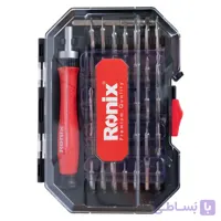 مجموعه 37 عددی پیچ گوشتی جغجغه ای ساعتی RH-2719