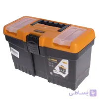 جعبه ابزار بلند قفل پلاستیکی مهر پلاستیک مدل JPT13 سایز 13 اینچ