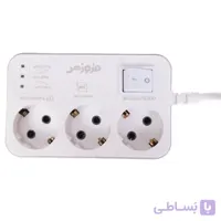 محافظ برق 3 خانه ارت دار فروزش مدل FR300