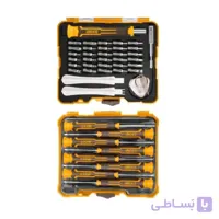 مجموعه ۴۵ عددی پیچ گوشتی ساعتی و سری پیچ گوشتی اینکو مدل HKSDB0458