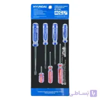 مجموعه ۷ عددی پیچ‌ گوشتی هیوندای مدل HT-7801