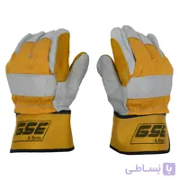 دستکش ایمنی کف دوبل GSE نارنجی مدل A.Bros