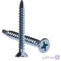 پیچ سرمته نقره ای سایز 25 × 3.9