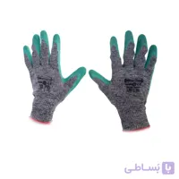 دستکش ایمنی ضد برش گیلان مدل سری يک رنگ سبز سايز XL